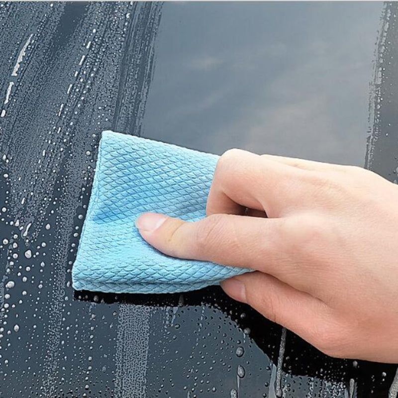 1/3/5Pcs Anti-grease Wiping Rags Kitchen Efficient Super Absorbent  Microfiber Cleaning Cloth Home Washing Dish Kitchen Cleaning Towel