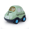 Mini Cute Plastic Colorful Model Multi Function Power Friction Toy Vehicle Cars with Sound Light