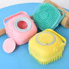 Baby pet soft silicone massage brush