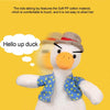 Cute talking repeat duck singing and dancing plush toy