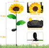 LED solar light sunflower decoration festival