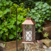 LED solar candle lantern