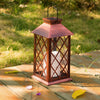 LED solar candle lantern