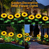 LED solar light sunflower decoration festival