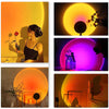 16 Colors Sunset Lamp Led Projector Night Light