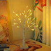 24 LED Simulation White Birch Tree Lamp