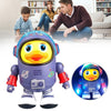 Singing and dancing space duck fun and lightweight interactive toys for children