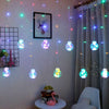 AC220V 12PCS 8 Flashing Patterns LED Wishing Ball Curtain Light Home Dining Room