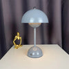 Mushroom lamp portable wireless touch charging table lamp USB flower bud table lamp