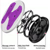 Weight loss exercise training device with balance plate, waist twist plate rotation