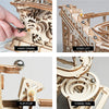 DIY Waterwheel Wooden Model