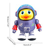 Singing and dancing space duck fun and lightweight interactive toys for children