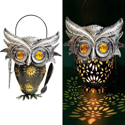 LED owl hollow atmosphere light