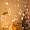 LED Deer Star Moon Curtain Light