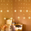 LED Deer Star Moon Curtain Light