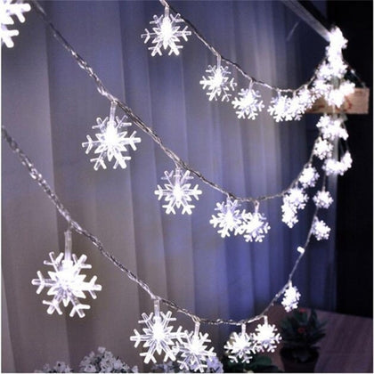 Christmas Lights Blossom Flowers LED String