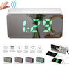 Colorful RGB LED Digital Alarm Clock